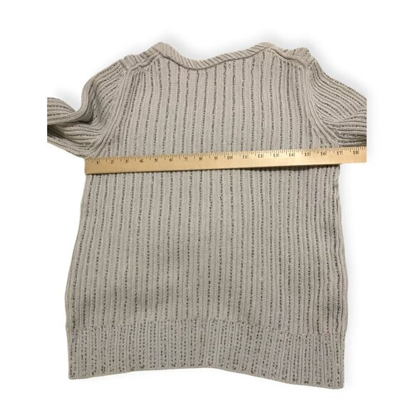 Banana Republic beaded crew neck sweater, size S, cotton blend - Picture 6 of 7